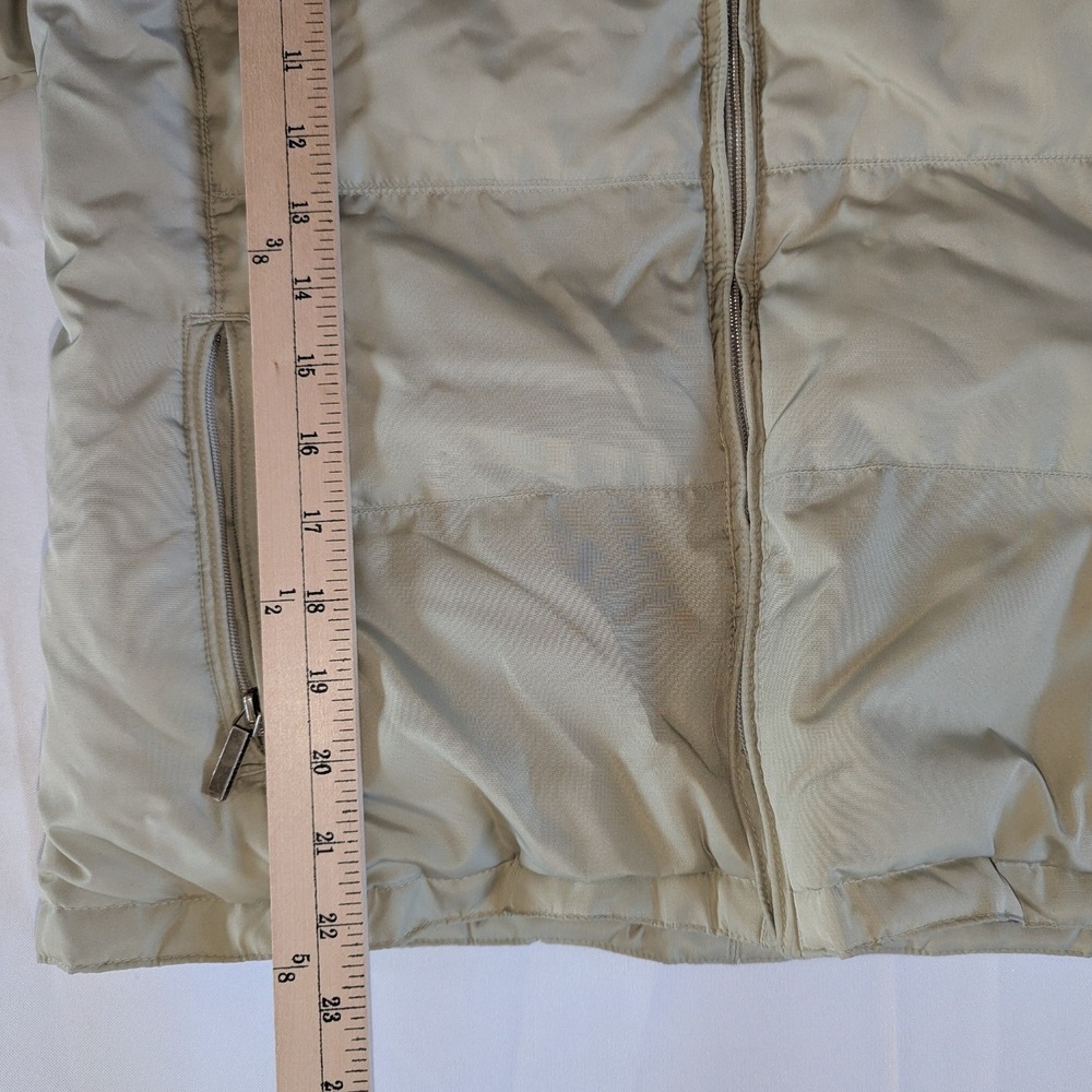 Colebrook Women's Puffer Jacket Hooded Tan Down Size S Winter Warm Cozy - Picture 8 of 10